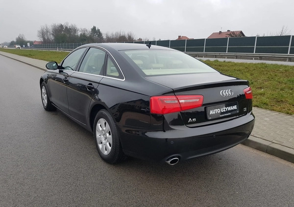 Audi A6 cena 73000 przebieg: 122000, rok produkcji 2013 z Borne Sulinowo małe 781